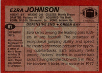 1983 Topps Ezra Johnson #81 NM-MT