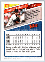 1993 Topps Gold Randy Velarde #174