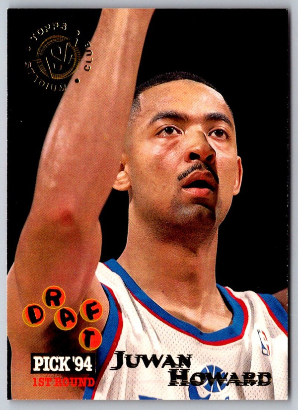 1994 Stadium Club Juwan Howard #210 Rookie