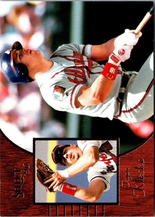 1996 Select Ryan Klesko #77
