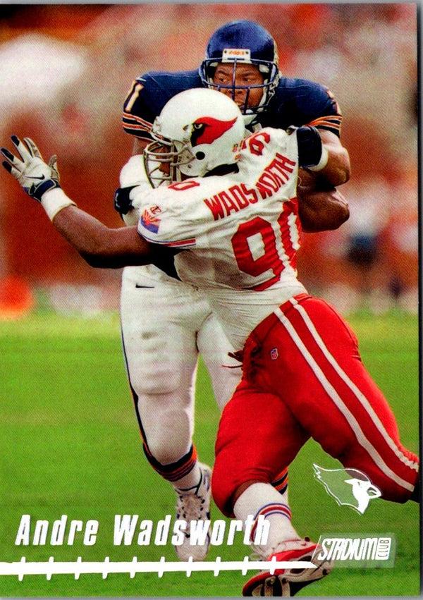 1999 Stadium Club Andre Wadsworth #63