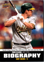 2010 Upper Deck Season Biography Kurt Suzuki #SB-117