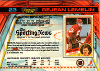 1991 Stadium Club Rejean Lemelin #23