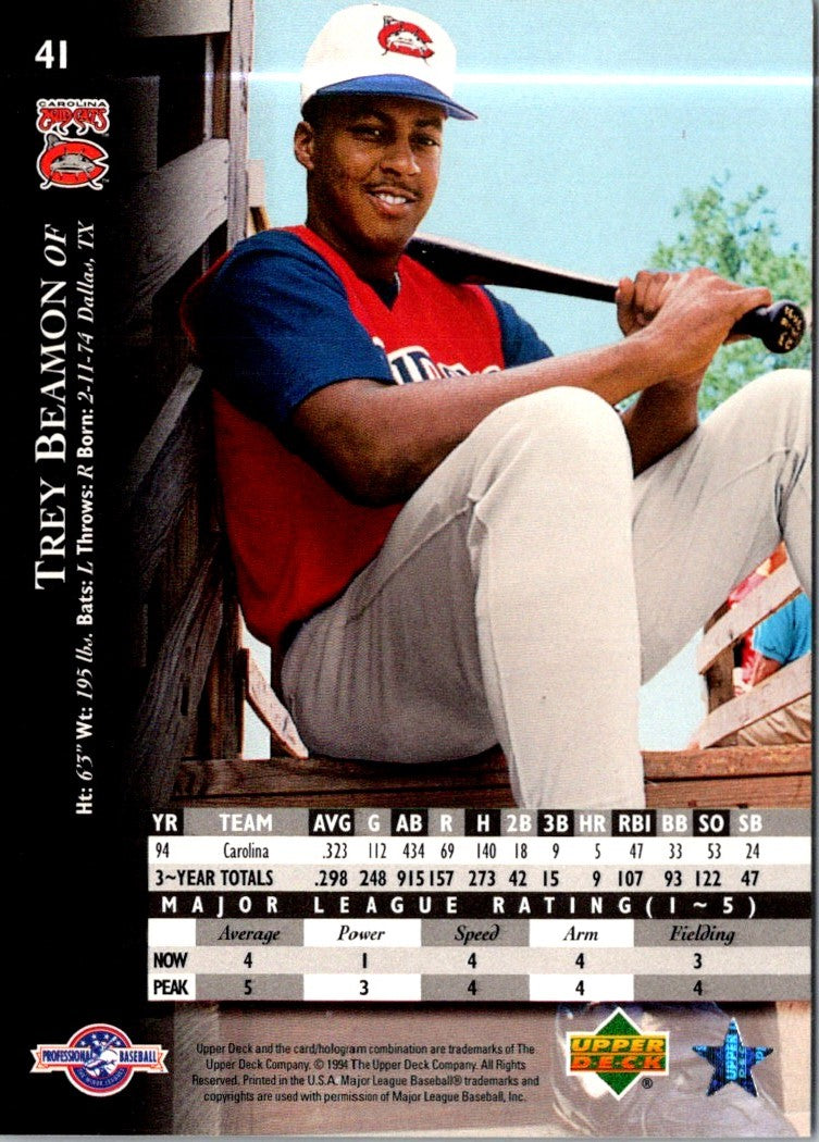 1995 Upper Deck Minors Trey Beamon