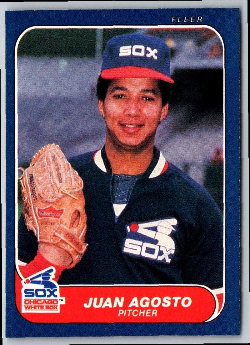 1986 Fleer Juan Agosto