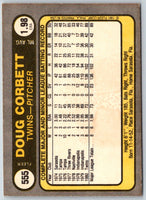 1981 Fleer Doug Corbett #555 Rookie