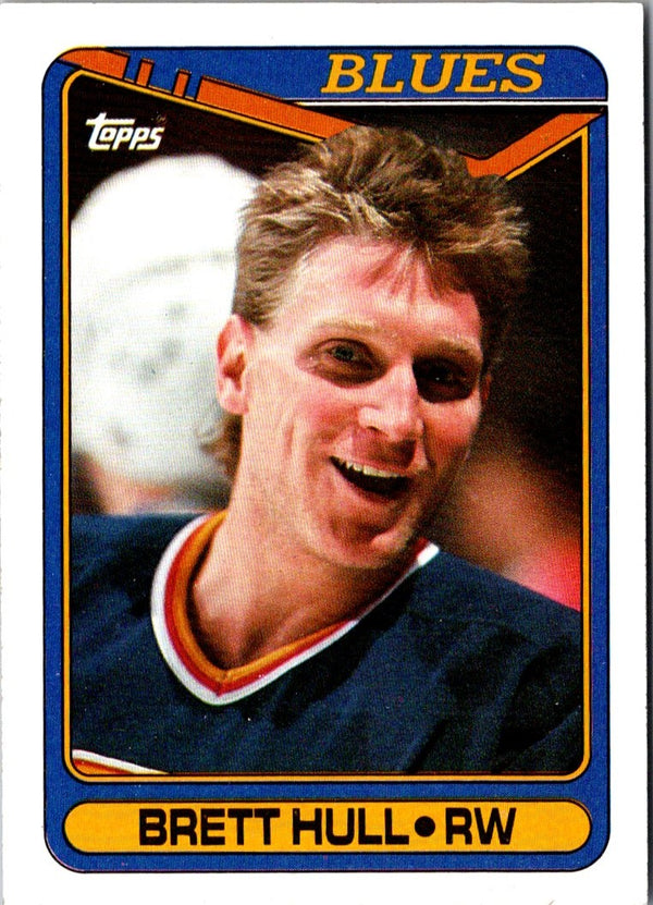 1990 Topps Brett Hull #77