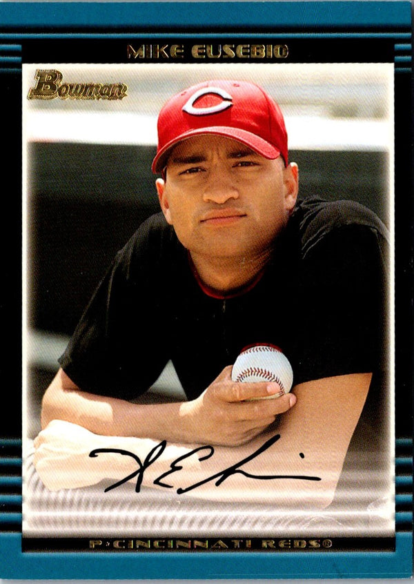 2002 Bowman Draft Picks & Prospects Mike Eusebio #BDP5 Rookie