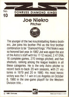 1983 Donruss Joe Niekro #10