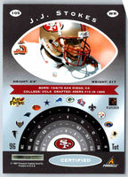 1997 Pinnacle Certified NFL J.J. Stokes #105