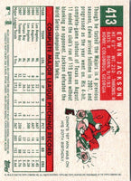 2008 Topps Heritage Edwin Jackson #413