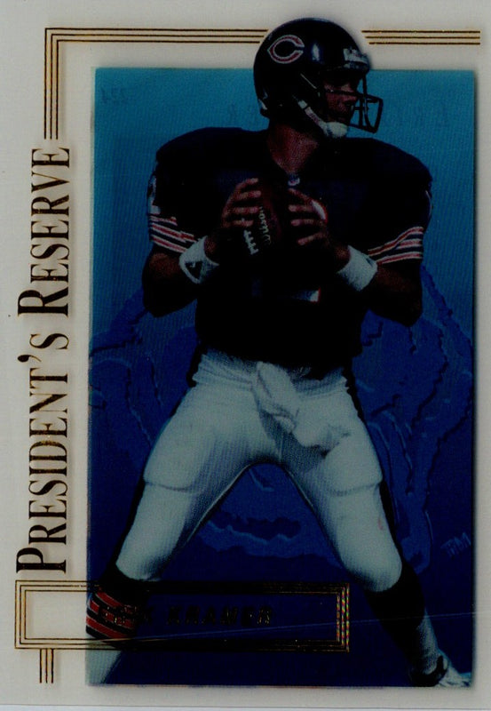 1996 Collector's Edge President's Reserve Erik Kramer #224