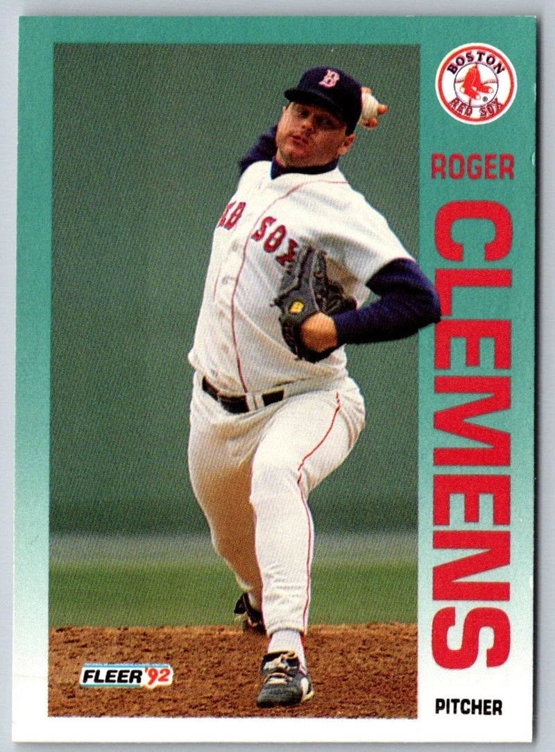 1992 Fleer Roger Clemens