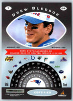 1997 Pinnacle Certified NFL Drew Bledsoe #7