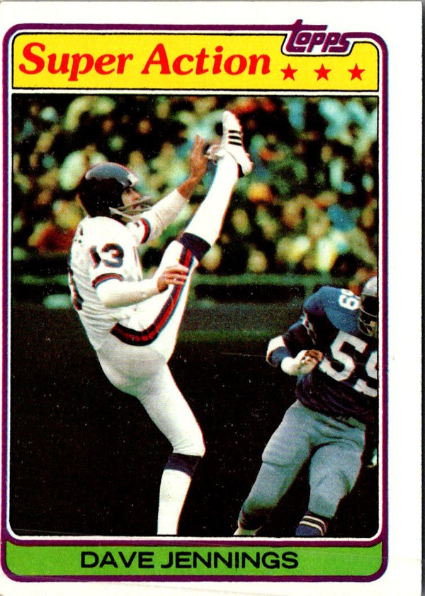1981 Topps Dave Jennings #294