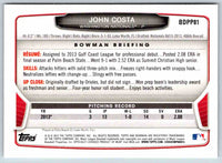 2014 Bowman John Costa #BDPP81