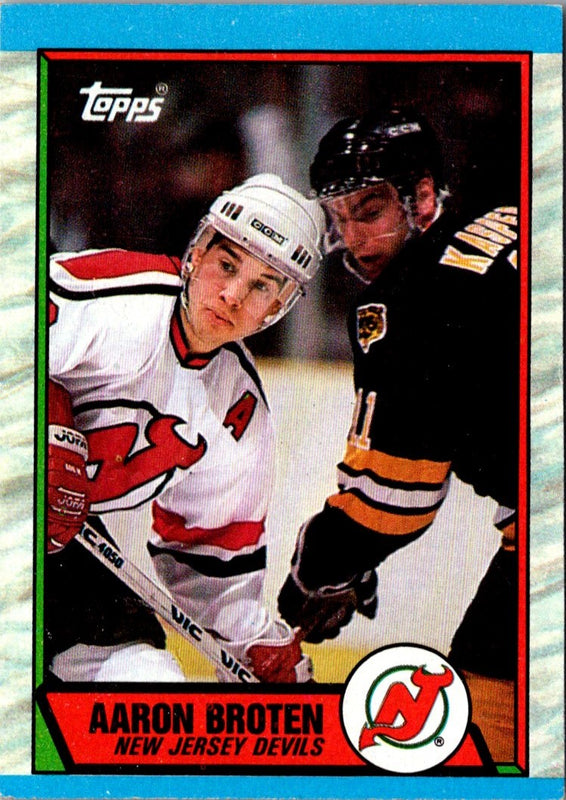 1989 Topps Aaron Broten #180