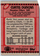 1990 Topps Curtis Duncan