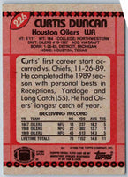 1990 Topps Curtis Duncan #226