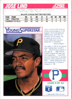 1988 Score Young Superstars II Jose Lind #4