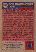 1985 Topps Bob Baumhower #301