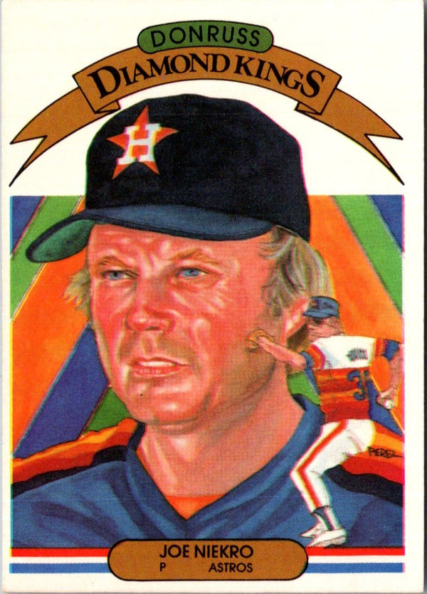 1983 Donruss Joe Niekro #10