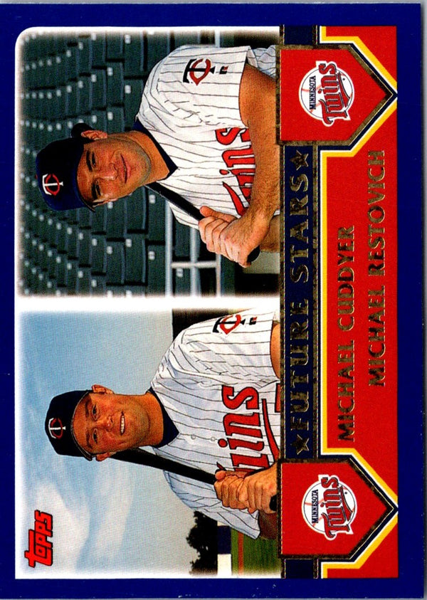 2003 Topps Michael Cuddyer/Michael Restovich #329