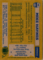 1982 Topps Mike Haynes #153