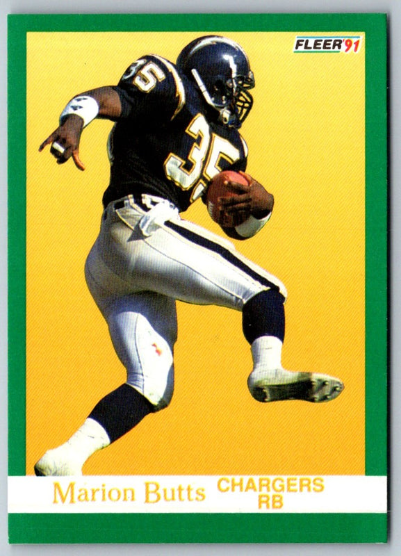 1991 Fleer Marion Butts #171