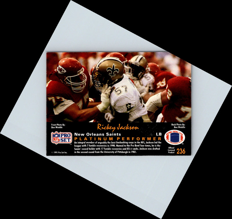 1993 Pro Set Power Rickey Jackson