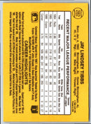 1987 Donruss Jay Tibbs