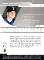 2003 Stadium Club Hank Blalock #103B