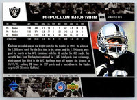 1998 Upper Deck Napoleon Kaufman #183