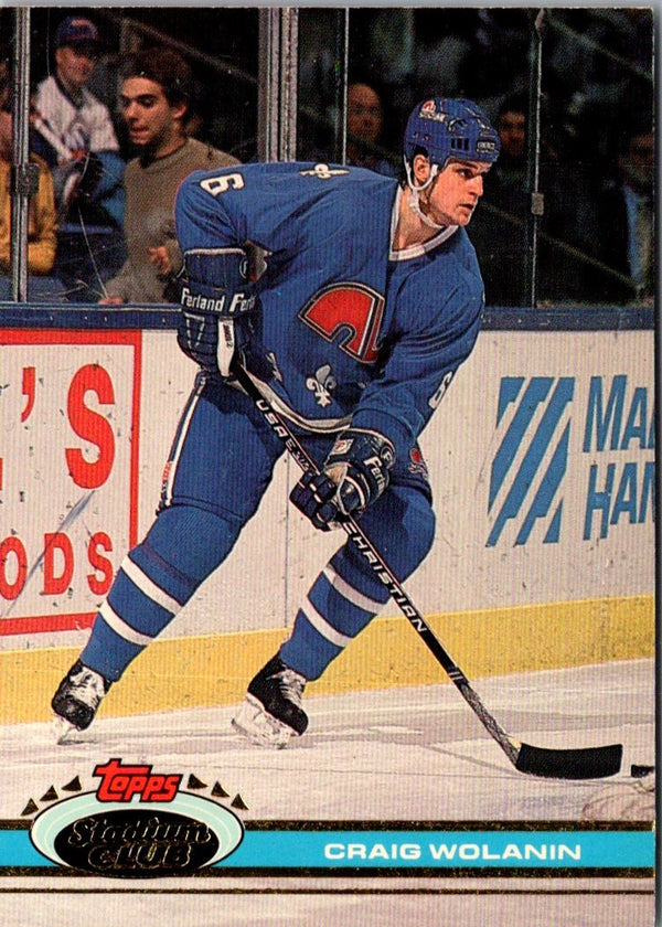 1991 Stadium Club Craig Wolanin #4