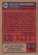 1985 Topps Walter Abercrombie