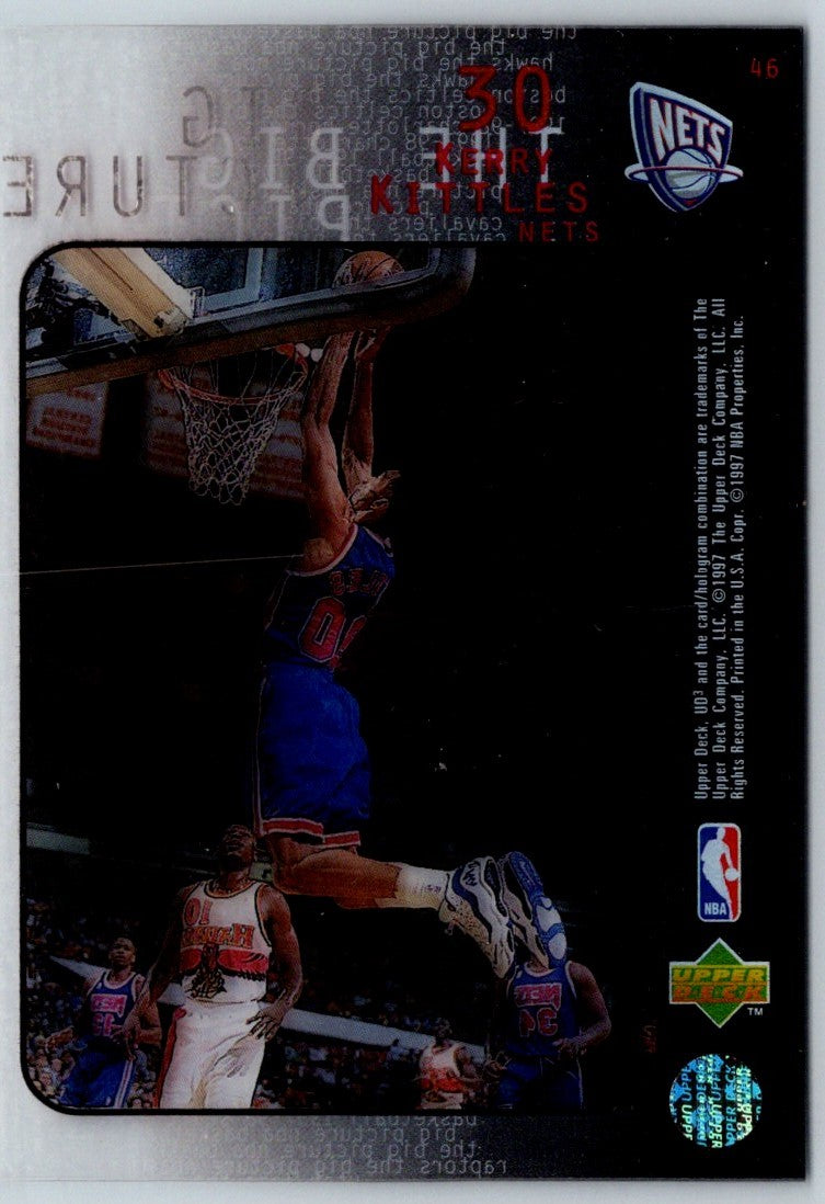 1997 Upper Deck UD3 Kerry Kittles