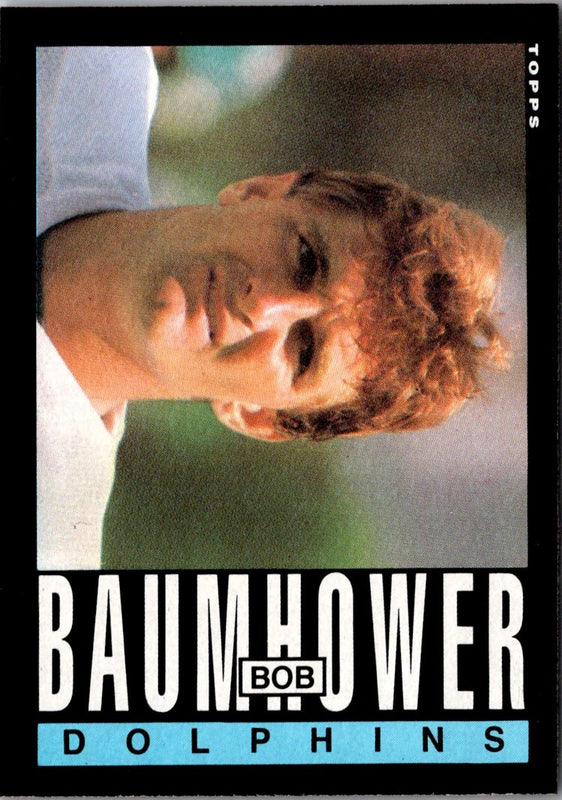 1985 Topps Bob Baumhower #301