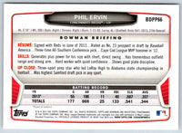 2013 Bowman Phil Ervin #BDPP66