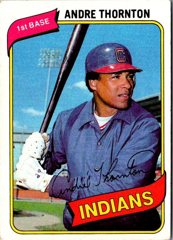 1980 Topps Andre Thornton #534