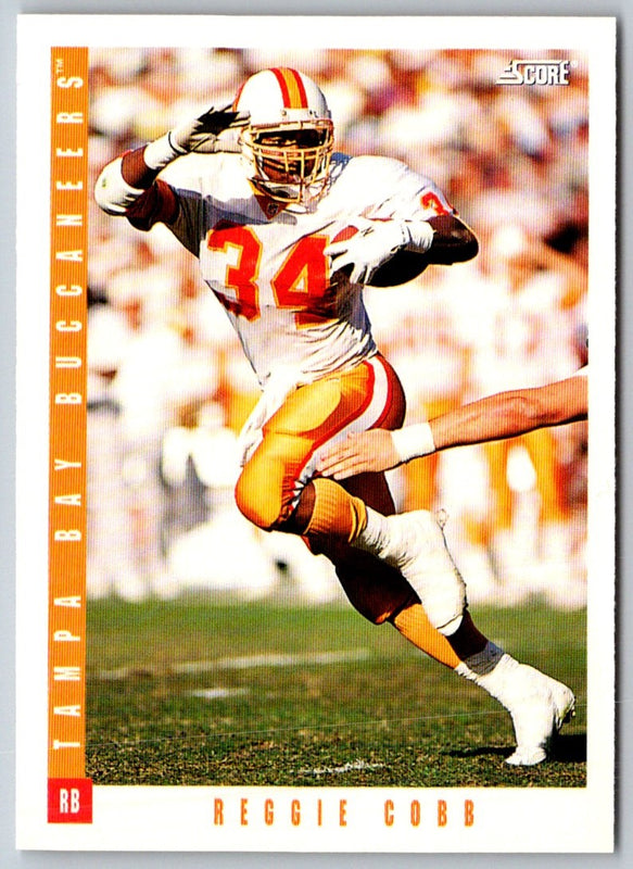 1993 Score Reggie Cobb #8