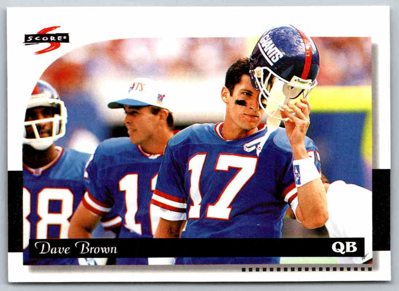 1996 Score Dave Brown