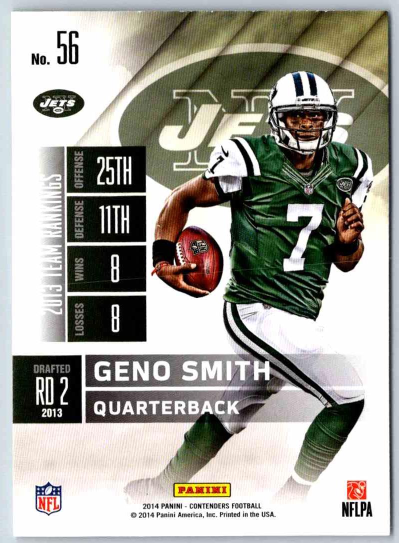 2014 Contenders Geno Smith