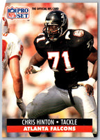 1991 Pro Set Chris Hinton #96