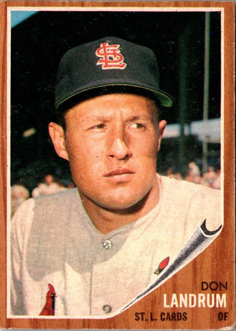 1962 Topps Don Landrum