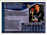 1997 Bowman CHL Brad Larsen #116