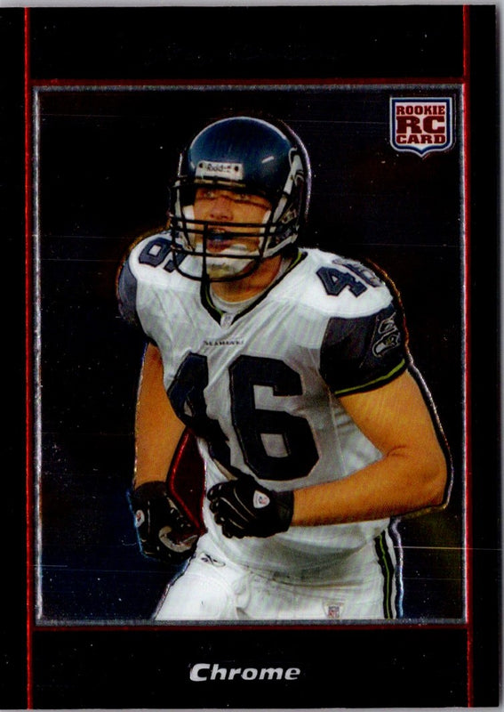 2007 Bowman Chrome Joe Newton #BC27 Rookie