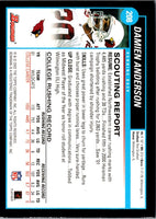 2002 Bowman Damien Anderson #208 Rookie