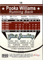 2021 SAGE Premier Draft Pooka Williams #128