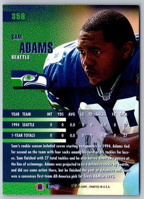 1992 Pacific Greats Washington Huskies Dean McAdams #98