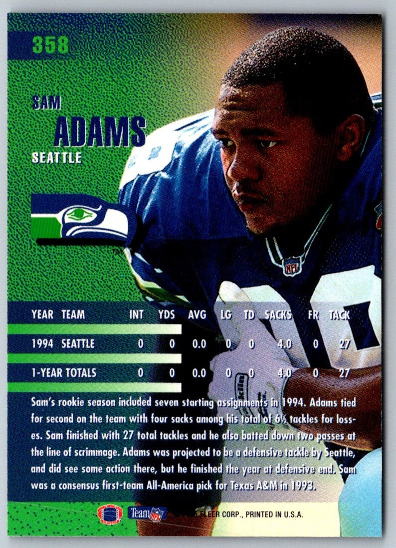 1992 Pacific Greats Washington Huskies Dean McAdams